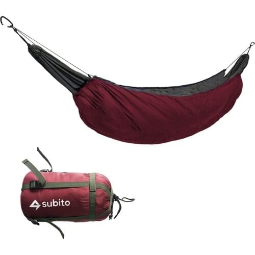 Outdoor Camping Sleeping Bag Portable Hammock Underquilt Hammock Thermal Under Blanket Hammock Insulation Accessory for Camping