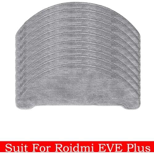 Replaceble Mops Cloths Accessories Sets Parts for XIAOMI VIOMI S9 Roidmi Eve Plus Robot Vacuum Cleaner