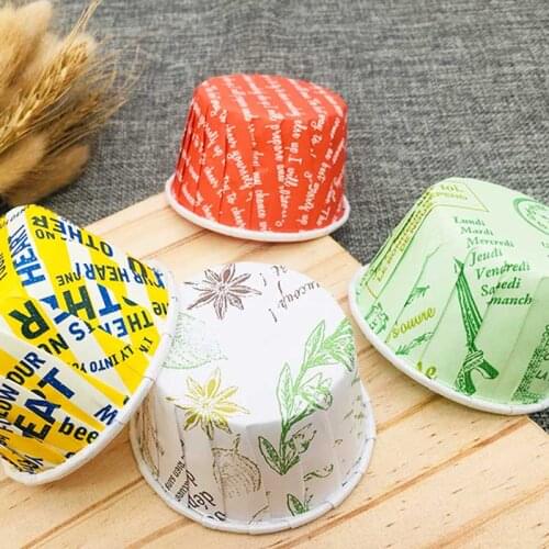 15Pcs Kitchen Cake Mold Paper Cupcake Wrappers Cake Decorating Tools Muffin Boxes Cakes Cups For Party Baking Accessories C2666