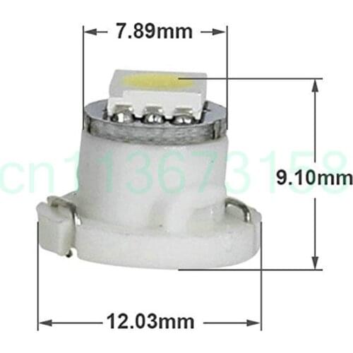 20pc/lot T4.7 LED Light bulb Bright Instrument Panel Gauge Cluster Dashboard LED Light Bulbs