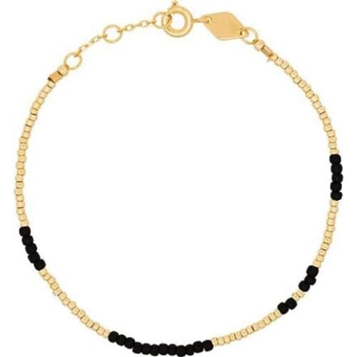 2020 Simple Fashion Beaded Bracelets Handmade Stacked Vintage Couple Bangles Adjustable Size Ladies Armband Jewelry Accessories