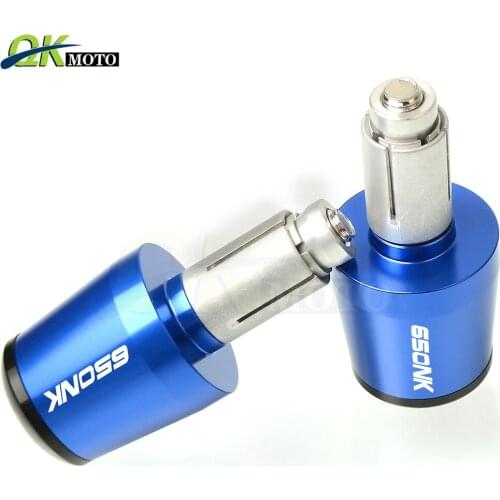 Motorcycle high quality Accessories 7/8" 22mm CNC Aluminum Handlebar Hand Grips Handle Bar Ends Cap For CFMOTO 650nk 650NK