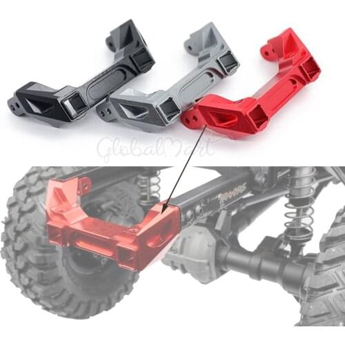 Aluminum Rear Bumper Mounts Replacement of TRA8237 for Traxxas TRX4 TRX-4 1/10 1:10 RC Crawler Car Upgrade Parts