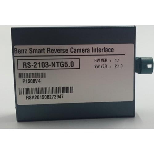 Car Smart Reverse Camera Video Interface For Mercedes A180 With Intelligent Dynamic Trajectory Parking Line