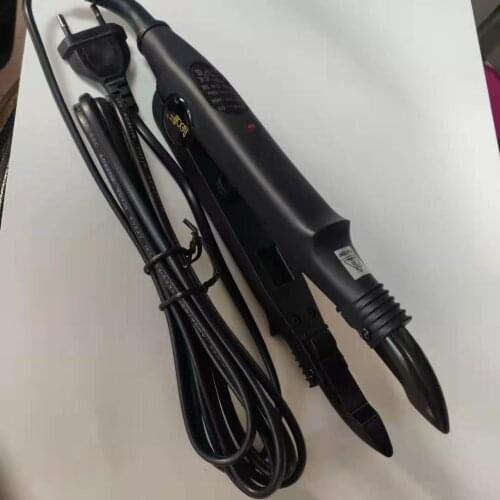 White LOOF Hair Extension Fusion Iron L-611-Control Hair Extension C type