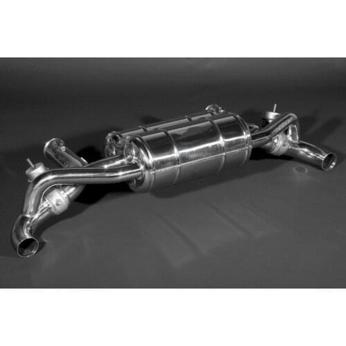 For Lamborghini Gallardo LP500/520 Stainless Steel Headers Electric Valve Exhaust Tip Catback With Remote Control