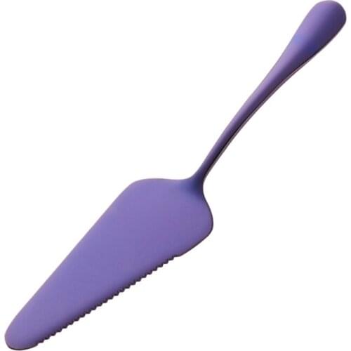 P9YE Stainless Steel Cake Shovel Pie Pizza Cheese Server Divider Knife Baking Tools