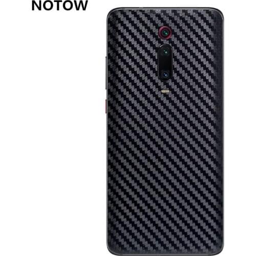 NOTOW Fashion 3D Carbon Fiber Back Paste Protective Film Sticker For xiaomi Redmi K20/K20pro/7/Note7/note7pro
