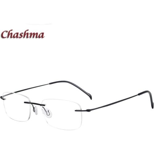 Rimless Titanium Women Light Eyeglasses Men Ochelari Glasses Myopic Glasses Frame Optical Eyewear Prescription Glasses Frame