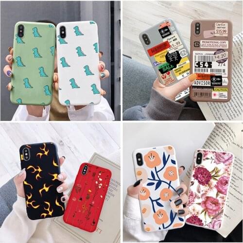 Dinosaur Soft TPU Case For iPhone 12 Pro Mini XR 10 XS Max X 7 8 6S 6 Plus SE 2 Cover For iPhone 11 Pro Max Cases Capa Funda