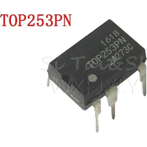 5pcs/lot TOP252PN TOP253PN TOP254PN TOP255PN TOP256PN TOP257PN TOP258PN DIP-7 Chipset