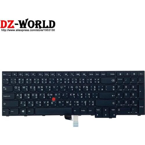 New Original TH Thai Keyboard for Lenovo Thinkpad E560P 20G5 Laptop Teclado 00UR588 00UR551