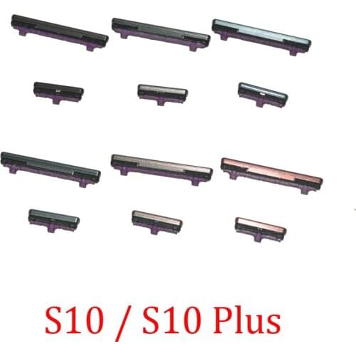 Power Volume Button For Samsung Galaxy S10 Plus G973 G975 Original Phone Housing Frame Chassis Bixby On Off Key Push Button