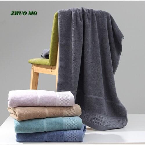 Grid Cotton Super Absorbent Large 70*140cm Bath Towel Thick Soft Bathroom Towels Home Comfortable Beach Towel For Adults
