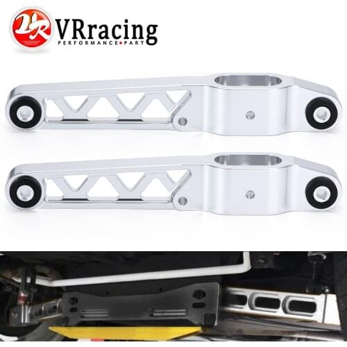 1 Pair Rear Billet Aluminum Lower Control Arms For 92-95 Honda Civic 94-01 Acura Integra Type-R JDM Strut Suspension