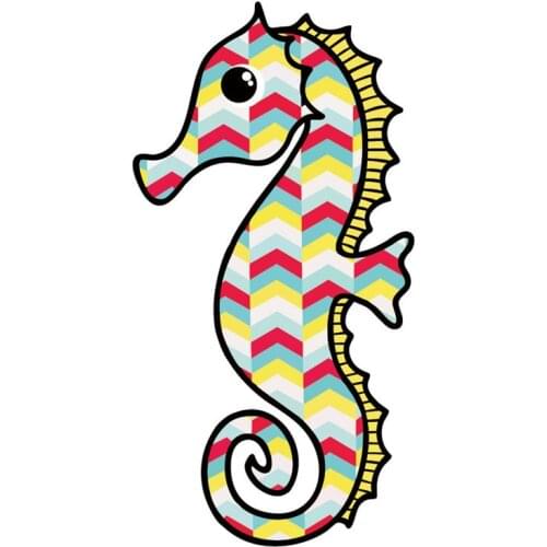 1PC Abstract Seahorse Lounge Dining Room Bathroom Bedroom Hallway Nursery Wall Art Sticker Decal Mural