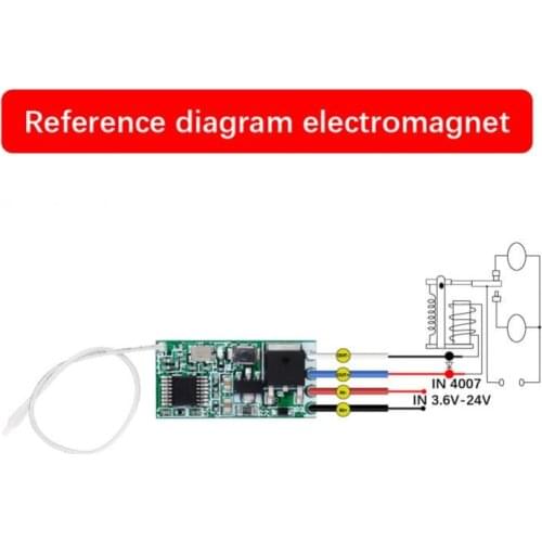 1PC DIY 433 Mhz 1CH RF Relay Receiver Universal Wireless Remote Control Switch Micro Module LED Light Controller DC 3.6V-24V