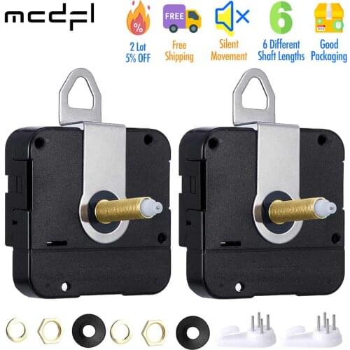 MCDFL DIY Silent Wall Clock Mechanism for Wall Hours Reloj Table Clock Movement Repair Kit Quartz Clockwork Ofertas Especiales