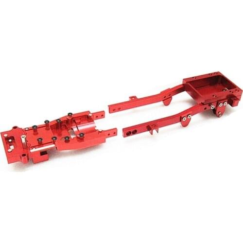 D12 CNC Metal Body Chassis Frame Beam for WPL D12 1/10 RC Drift Car DIY Upgrade Parts Accessories