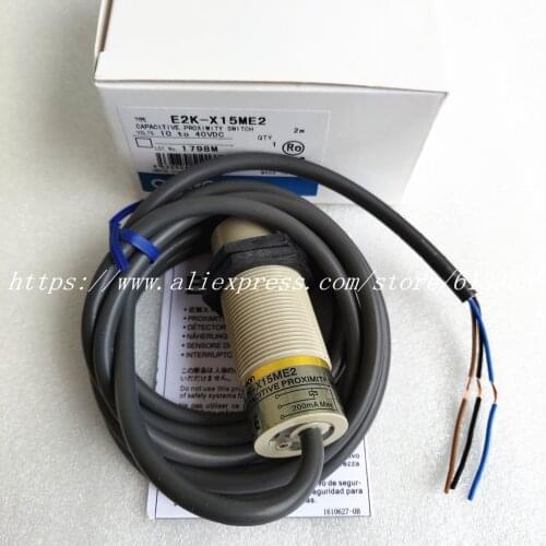 E2K-X15ME2 M30 NPN NC Omron Capacitive Proximity Switch Sensor New High Quality