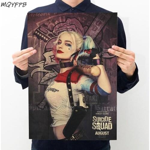 Clown Movies Kraft Paper Poster Wall Sticker Home Furnishings Decoration Painting 50.5x35cm