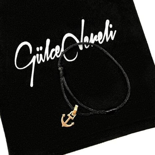GULCE DERELI, ANCHOR BRACELET, BRACELETS, CHARM BRACELETS, GIFT BOX, GOLD/SILVER PLATED
