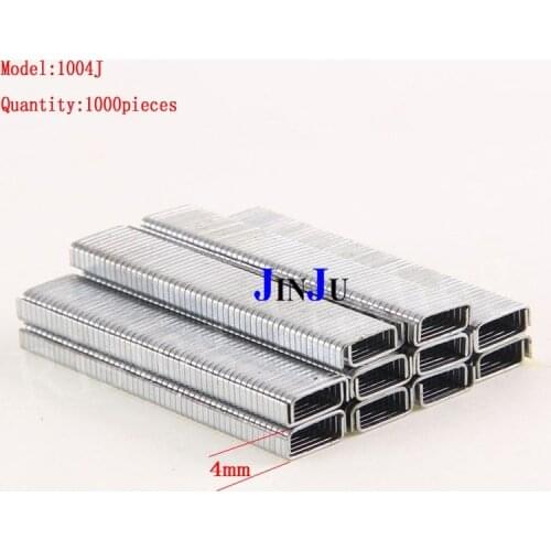 4-14mm narrow crown nails 1.2MM thick nail high hardness door nails 5/32" to 9/16" for 3 in 1 heavy duty staple gun