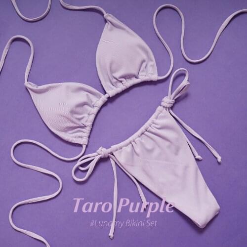 Lunamy Striped Swimwear