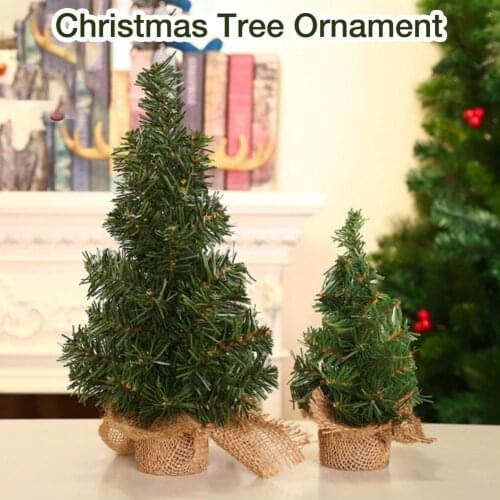 20/30cm Small DIY Christmas Tree Pine Tree Placed In The Desktop Christmas Festival Home Ornaments Noel Navidad 2021