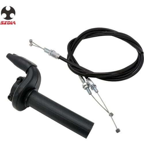 Motorcycle Handlebar Twister Throttle Tube Pull Push Cable FCR For YZ WR 426F 250F 450F CRF 250 150R RB 450R 450X X KX RMZ 250 F