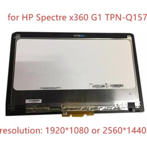 13.3" Laptop for HP Spectre Pro X360 G1 TPN-Q157 LP133QH1-SPA N133HSE-EB3 2560*1440 1920*1080 Lcd Display+Touch Screen Assembly