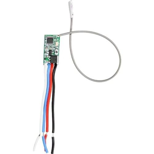 Upgraded Version 433Mhz 1CH RF Relay Receiver Wireless Remote Control Switch Module LED Light Controller