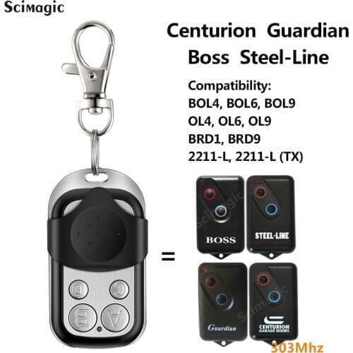 10pcs Boss Guardian Steel Line Garage Remote 2211L BHT4/BOL4/BOL6/BRD1 Replacement Gate Remote Control