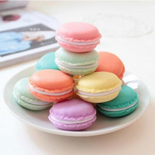 Candy Color Macarons empty cosmetic containers plastic lip balm container sub-bottling DIY lip gloss box,500pcs/lot SN315