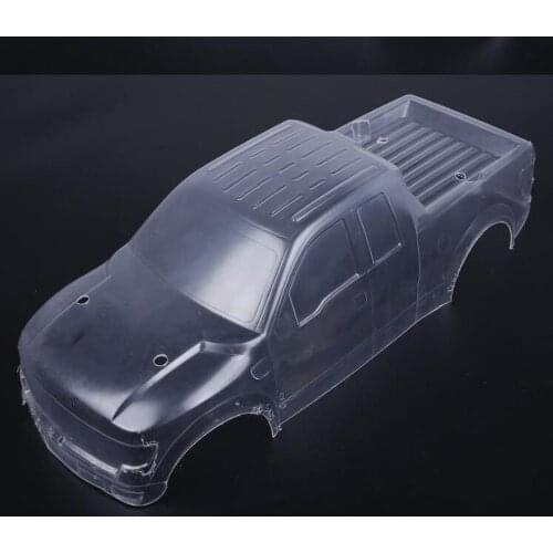 Rc car unpainted car shell body for 1/8 scale monster brushless remote control toys Pickup truck