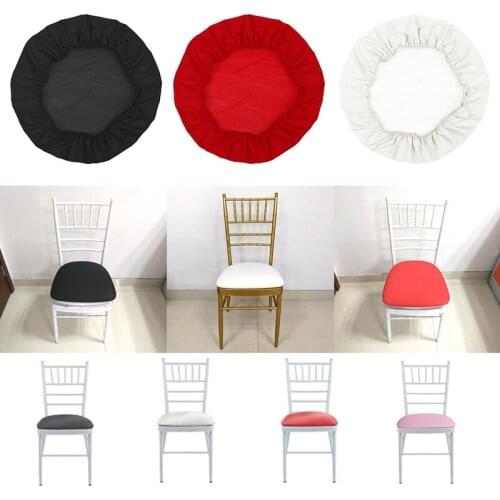Removable Spandex Stretch Elastic Chair Hood Seat Covers Dining Room Wedding Banquet Chair Covers Decor Washable Slipcover