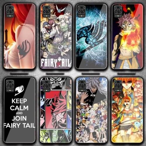 Fairy Tail Sign Anime Silicone Phone Case For Redmi 4X 5 5plus 6 6A Note 4 5 6 6pro 7 Xiaomi 6 8se MIX2S Note 3 Tempered Glass