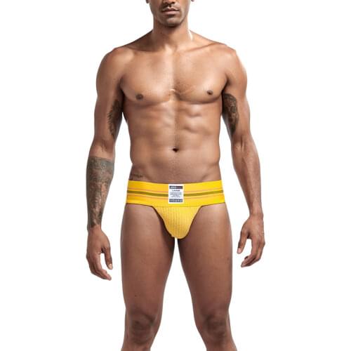 Sexy Mens Underwear Jockstraps Cotton Sexy Jock G-Strings Men Thong Cuecas Male Panties Low Waist Briefs Gay Underwear