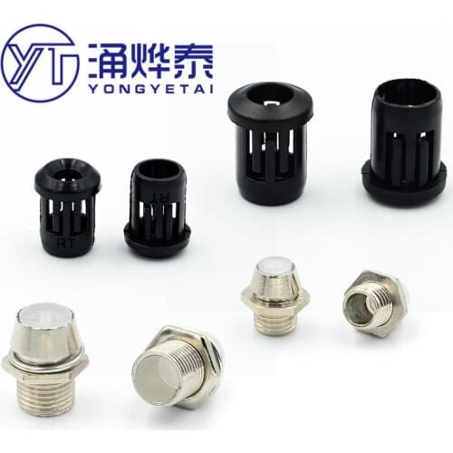 YYT 100PCS led 3mm 5mm plastic lamp holder F3 lamp holder plastic copper sleeve long sleeve isolation lamp holder lamp shade