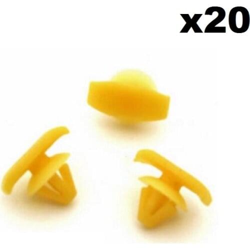 20x For Volkswagen Rubber Weatherstrip Door Seal Clips