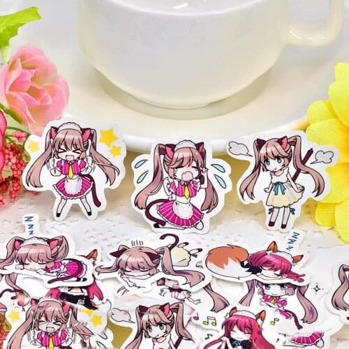 40pcs cute stickers waterproof Barabala Magic girls stickers scrapbooking stickers /decorative /DIY stickers for the diary