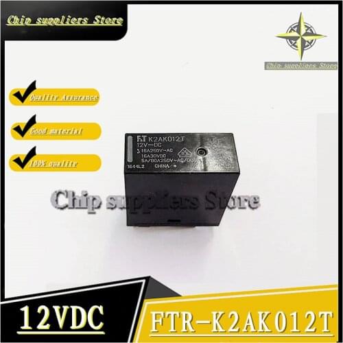 5PCS) FTR-K2AK012T 12VDC FTR-K2AK024T 24VDC Relay New and original