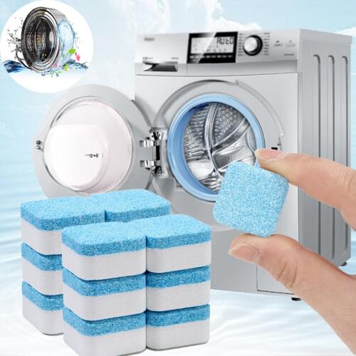 12/PCS Washing Machine Deep Mini Clean Effervescent Tablet Washing Machine Cleaning, Descaling and Decontamination Good Product