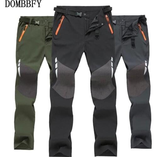 Reflective Tactical Waterproof Pants Men Cargo Spring Summer Trousers Mens Outdoor Sports Trekking Camping Fishing Pants 4XL