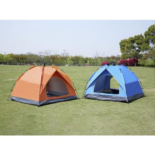 210D Oxford Cloth Outdoor Camping Couple Double People Automatic Spring Type Quick Opening Rainproof Sunscreen Tent