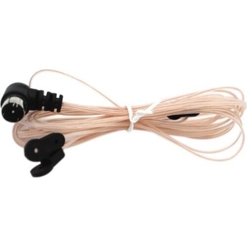 FM Broadcast Antenna 75 Ohm Dipole Indoor T Antenna Aerial Male F-Type Connector Transmitting FM Antenna High Quality Transpare