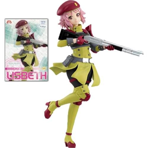 Furyu Sword Art Online Alicization Shinozaki Rika Garage Kit Pvc Assembly Model Western Animiation Action Figure Kids Toys