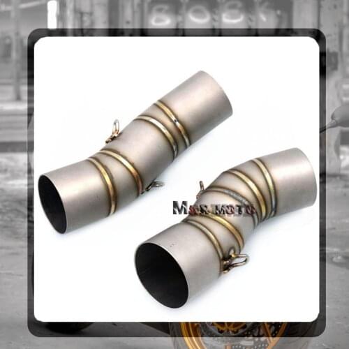 For KAWASAKI ZX-6R ZX6R ZX 6R 2011 2012 2013 2014 2015 Motorcycle Exhaust Muffler Escape Full System Middle Link Pipe Slip