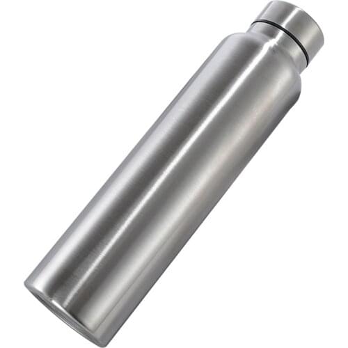 Portable Stainless Steel Single Wall Large Capacity Water Bottle Outdoor Supply Water Bottle