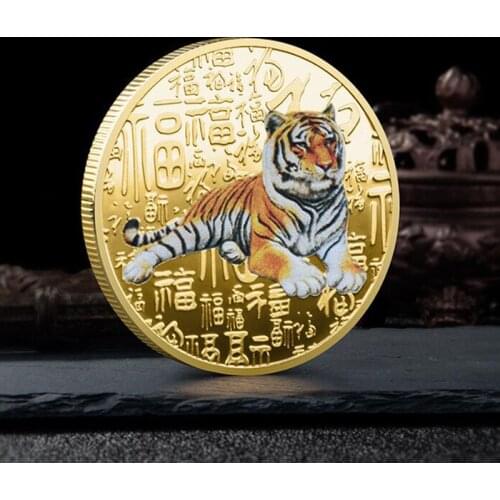 China 2022 Tiger Year Original Commemorative Coin, China Zodiac Tiger Year coin